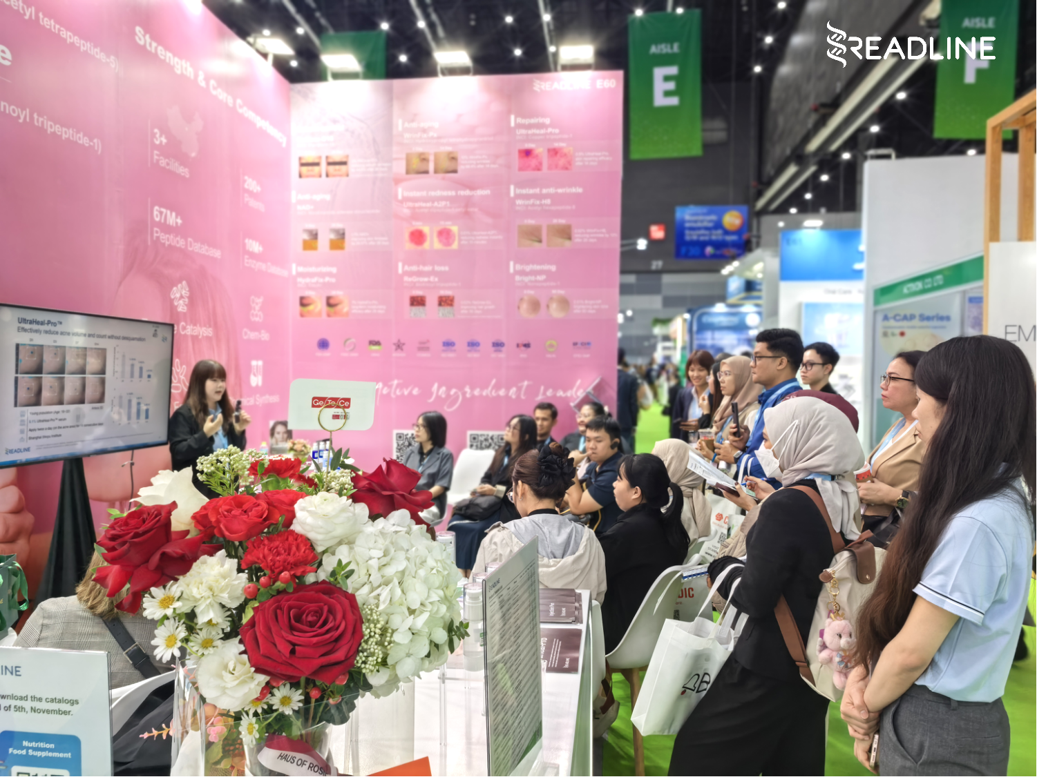 In-Cosmetics Asia, booth No. E60