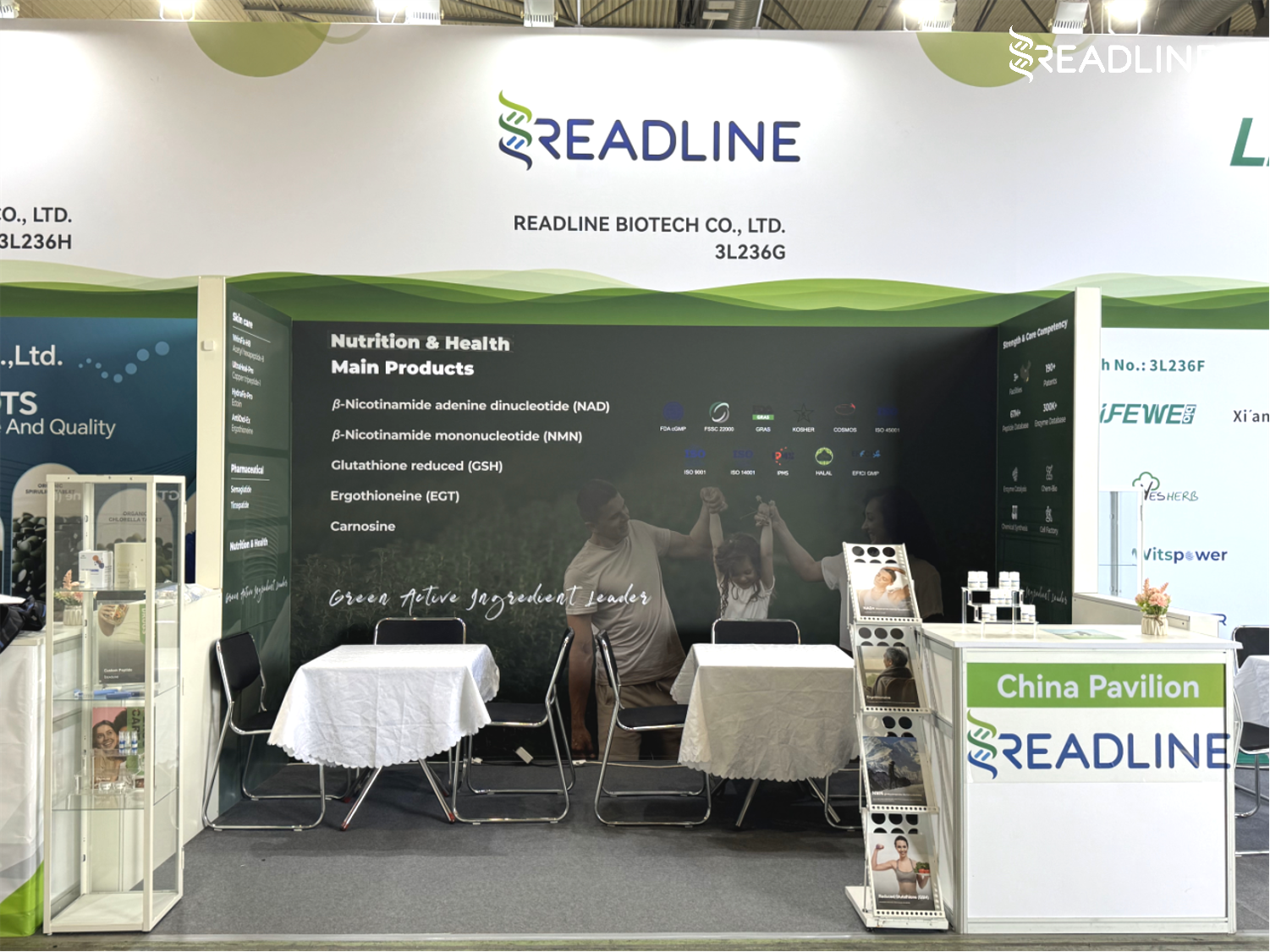 Vitafoods Europe 2025, booth NO. 3L236G