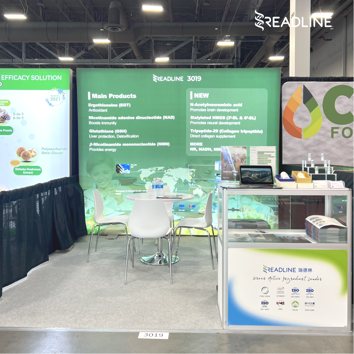 SupplySide Global, booth No. 3019