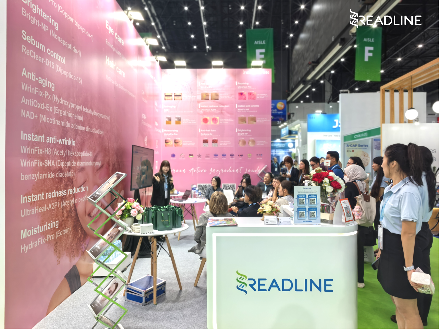 In-Cosmetics Asia, booth No. E60